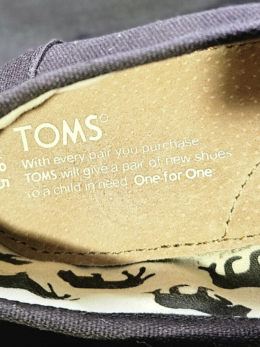 TOMS Woman's Canvas Slip-On Shoes - Black